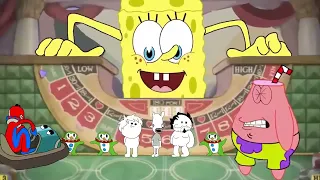 Spongebob In Cuphead Meets Beppi The Clown Ft OneyPlays Part 3 3LAMESTUDIO 