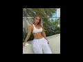 MODEL AMANDA ELISE LEE IN WHITE