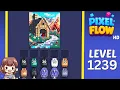 Pixel Flow Level 1239 Solution Walkthrough