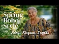 Spring Boho Chic Flowy Florals Layered Looks to Refresh Your Wardrobe