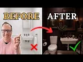 How I MAKEOVER a DARK ACADEMIA Powder Room Small Space Massive Drama Budget Ideas