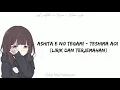 Download Lagu Ashita e no Tegami - Teshima Aoi (Lirik Dan Terjemahan)