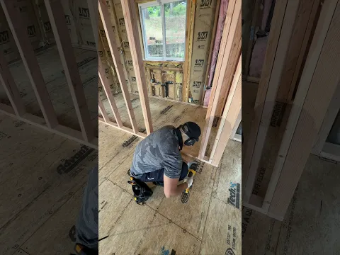 The EASIEST Way to Frame a Wall!