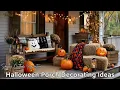 Halloween Porch Decorating Ideas Spooky Outdoor Inspiration