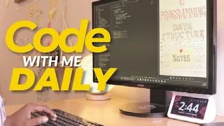 LIVE 3-Hour Data Structures Python LeetCode Study With Me Pomodoro for Adult CS Majors