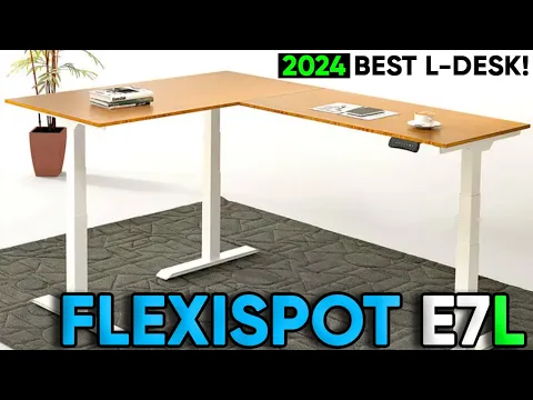 Download MP3 The Best L-Shaped Standing Desk In 2024 - Flexispot E7L