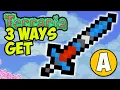 Terraria How to get Enchanted Sword EASY ALL 3 WAYS in Terraria