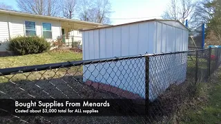 Chain Link Fence Tour 9-Gauge Vinyl-Coated Black from Menards