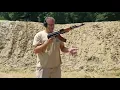 Romanian AK47 WASR 10 Underfolder Closed Shooting