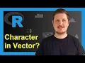 Find Elements in String Vector that Contain Certain Character in R 2 Examples grep str - detect