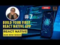 Build Your First React Native App Explained in Hindi
