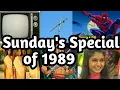 Download Lagu Special programmes of Sunday in 1989 On Old Doordarshan programmes // Gujara hua zamana