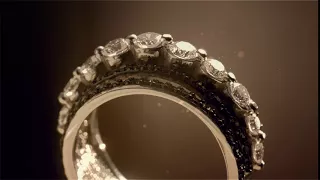 Золотое кольцо с бриллиантами Золотой Век 