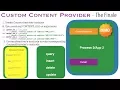 Custom Content Provider - The Finale Android Data Persistence Tutorial