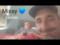 Update on Missys recovery progress after her surgery to replace her Mitra Valve in her heart