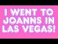 JOANNS IN LAS VEGAS THEY HAVE SO MUCH YARN