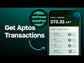 Get Aptos Transactions Moralis Web3 API