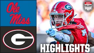 Ole Miss Rebels vs Georgia Bulldogs Full Game Highlights ESPN College Football