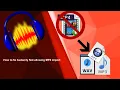 How to fix Audacity Not allowing MP4 import
