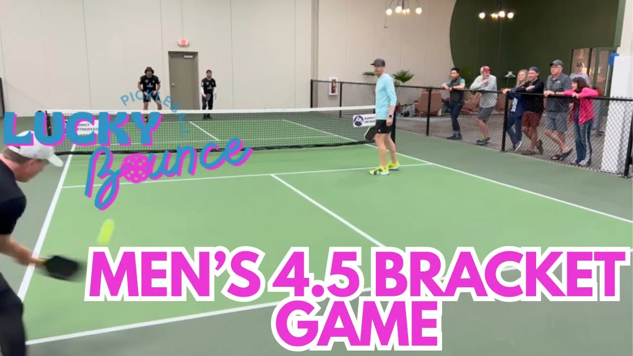 4.5 men’s doubles bracket game CT summer kickoff tournament ￼