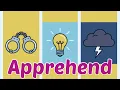 How to Use Apprehend Correctly All 3 Meanings
