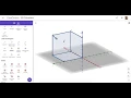 Creating a Cube in GeoGebra 3D Method 4