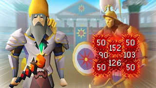 I spent 127 hours making an illegal build on Runescape
