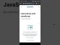 Interactivity with JavaScript Week 3 Quiz Answer Coursera