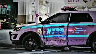 Hit Run of NYPD Car