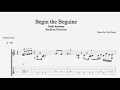 Begin the Beguine | Tuck Andress | Guitar Tab | Transcription