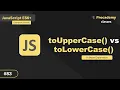 JavaScript String Case Conversion Master toUpperCase toLowerCase Like a Pro