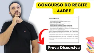 RECIFE AADEE COMPETITION - ESSAY TEST