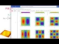 Particle in a Box 2D Wavefunctions in Mathematica