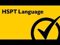 HSPT Test Prep Language Study Guide
