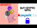 How To Buy Crypto With Paysafecard 2024 100 SOLUTION