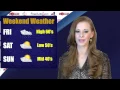 Finger Lakes Weekend Weather Outlook for - 15