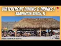 BRADENTON BEACH FLORIDA Restaurants Bars on the water Waterfront dining bars