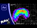 Create a Doppler Weather Radar display in After Effects
