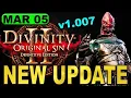 Divinity Original Sin 2 Update 1 007 Patch Notes Explained - Performance Bug Fixes