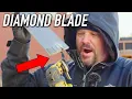 I Put An Diamond Blade On My Oscillating Saw Dr Decks