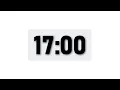17 Minute Timer - Minimal Countdown Timer Light Theme