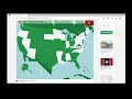 Seterra - The U S 50 states in 53s