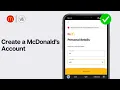 How to Create a McDonald s Account Setup A McDonald s App Account in 2026