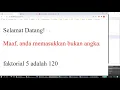Belajar PHP Fungsi part 2 intro User Defined Function