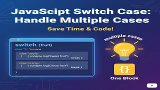 JavaScript Switch Case Handle Multiple Cases in One Block