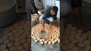 Art Of Making Traditional Kulfi Indianstreetfood Shortvideo Nashik Kulfi Icecream Art Viral 