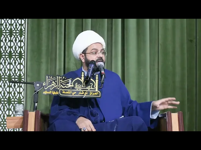 الإمام القائم المهدي يمنع جعفر الكذاب من الصلاة على أبيه العسكري _ سماحة الشيخ مهدي الطرفي