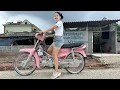 Download Lagu 18-Year-Old Genius Girl Restores \u0026 Repaints Forgotten Dream Motorbike | Full Transformation