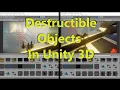 Destructible Objects In Unity 3D