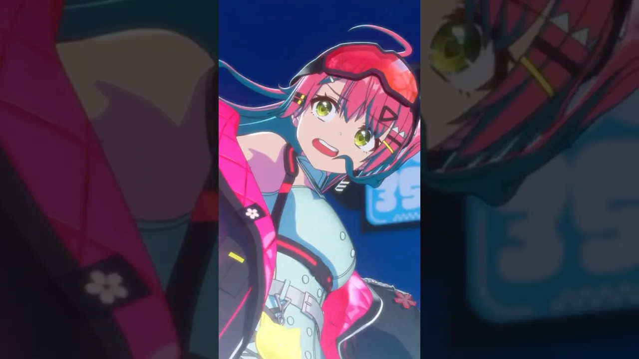 転調シーンかっこよすぎるアニメMV💥#ファッションビート #さくらみこ #ホロライブ #vtuber #shorts